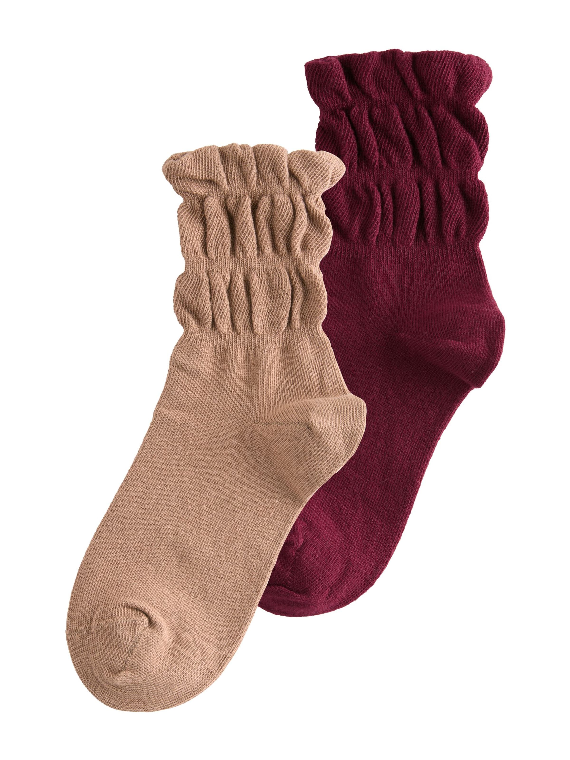Next Socks in Brown: front