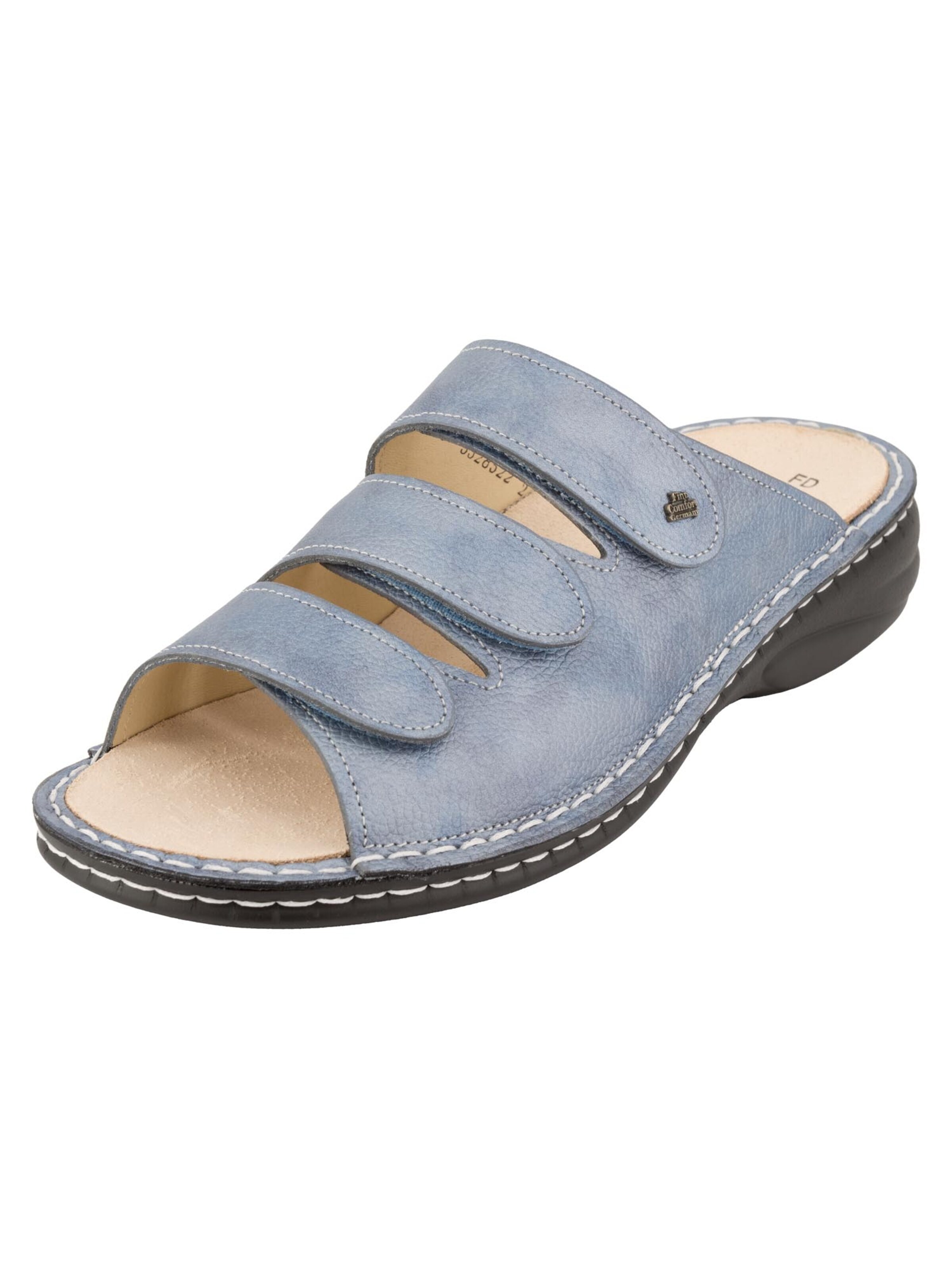 Finn Comfort Muiltjes 'Hellas' in Blauw