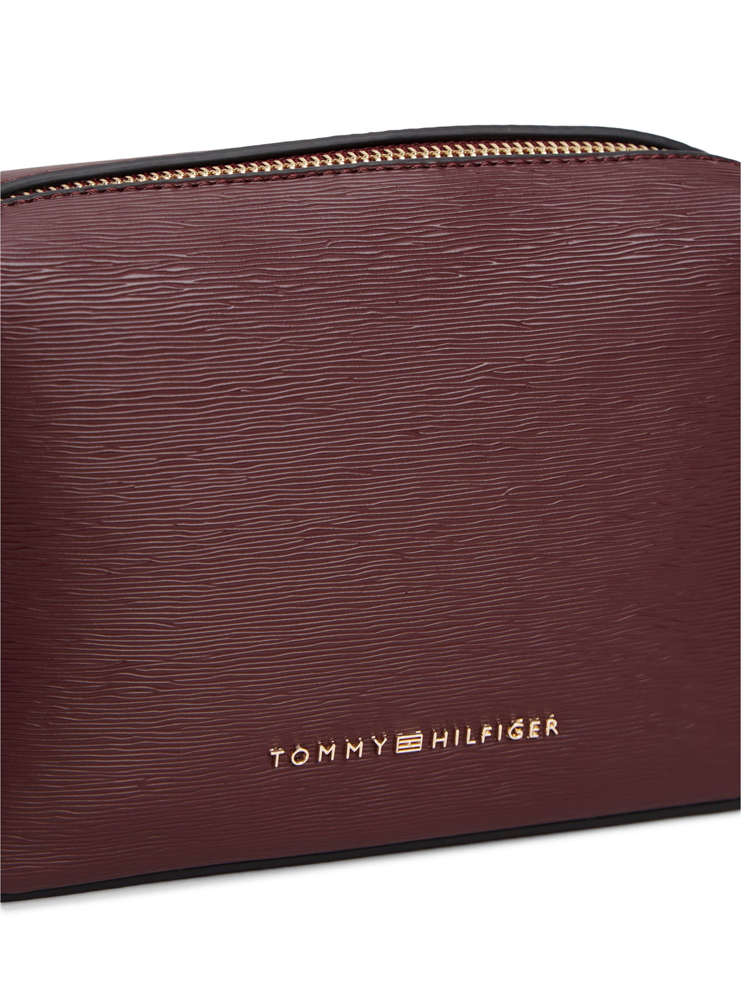 TOMMY HILFIGER Torba za čez ramo | rdeča barva