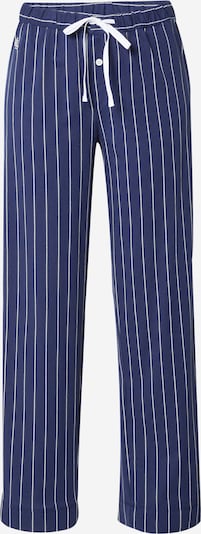 Lauren Ralph Lauren Pyjamasbyxa i marinblå / vit, Produktvy