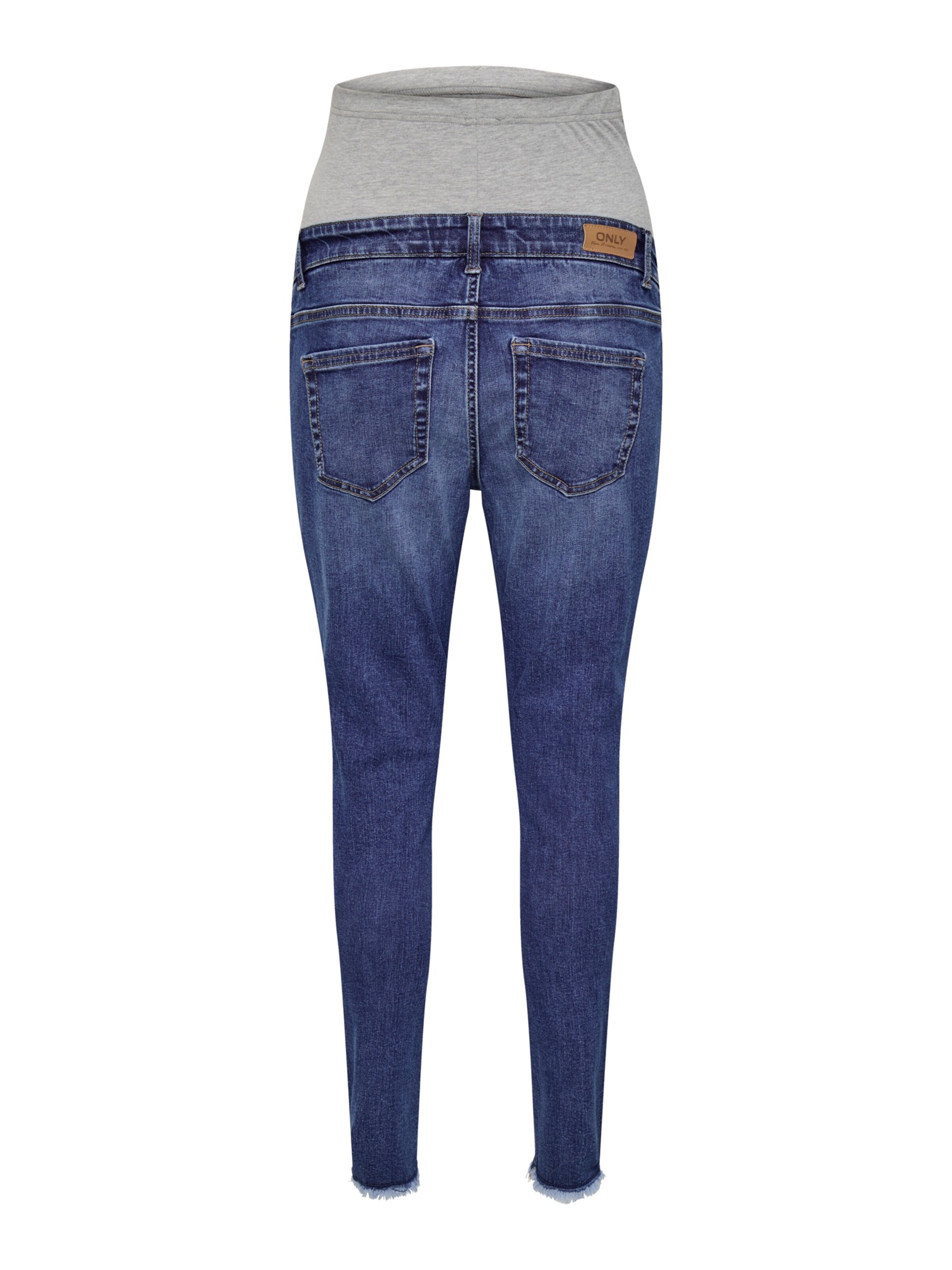 Only Maternity Skinny Jeans 'OLMBLUSH' in Blau