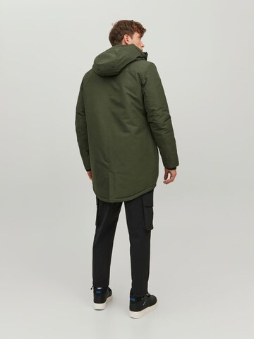 Parka d’hiver JACK & JONES en vert