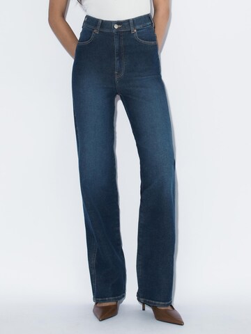 Dr. Denim Slim fit Jeans 'Moxy High Straight' in Blue
