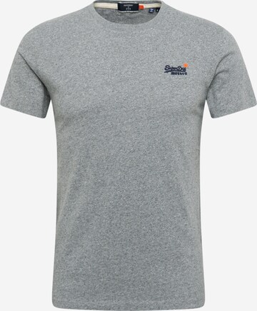 Coupe regular T-Shirt Superdry en gris : devant