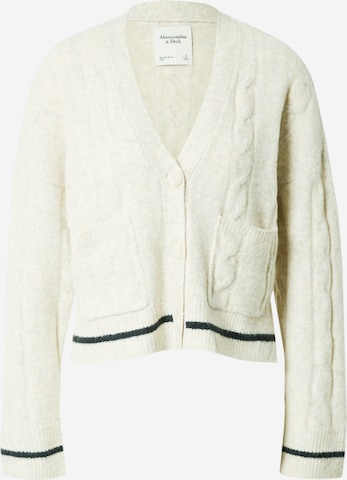 Abercrombie & Fitch Strickjacke in Beige: predná strana