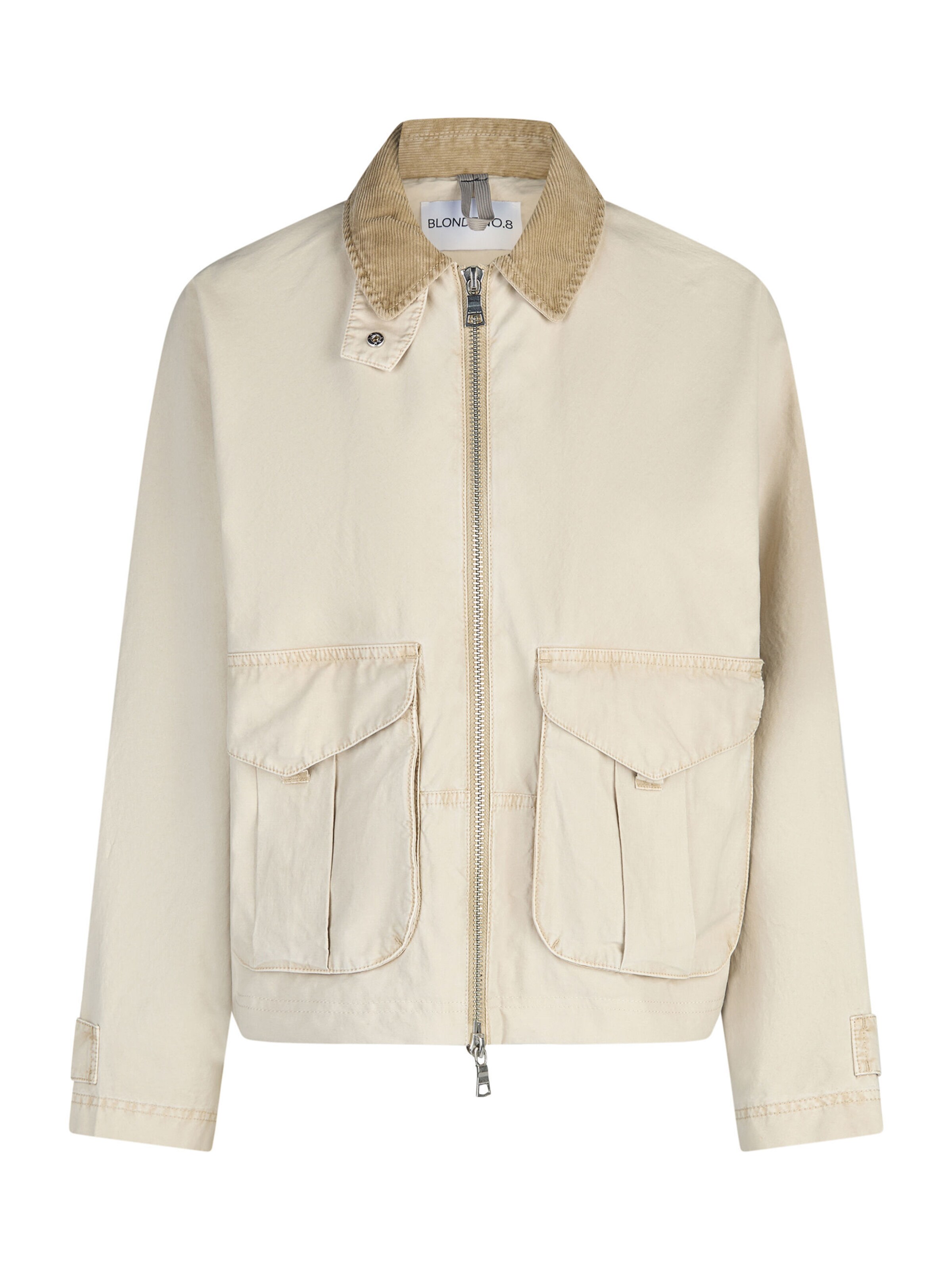 BLONDE No. 8 Übergangsjacke 'INDAL C' in Beige: Vorderseite