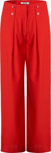 Salsa Jeans Bandplooibroek in de kleur Rood, Productweergave