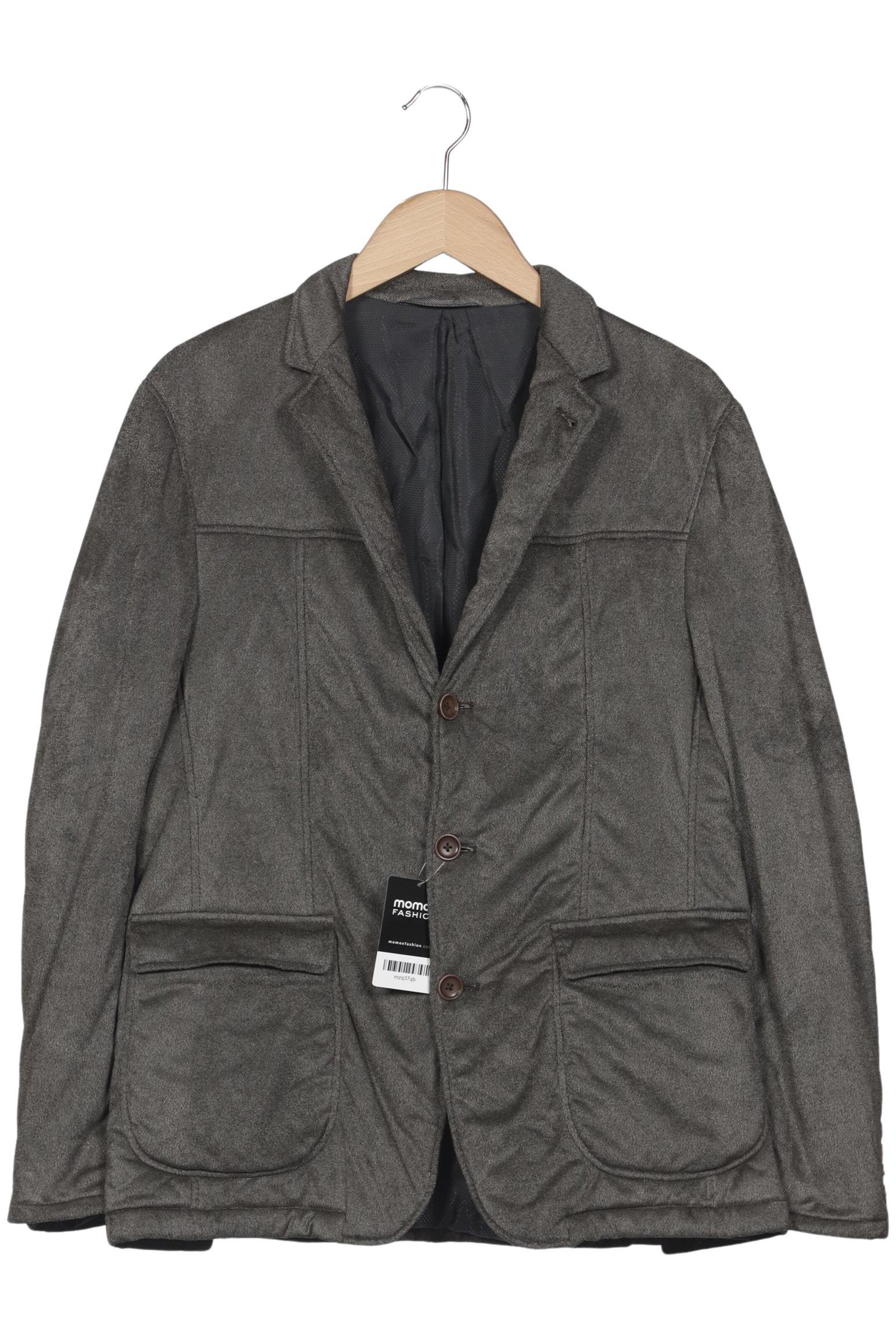 HECHTER PARIS Jacket & Coat in M-L in Grey: front