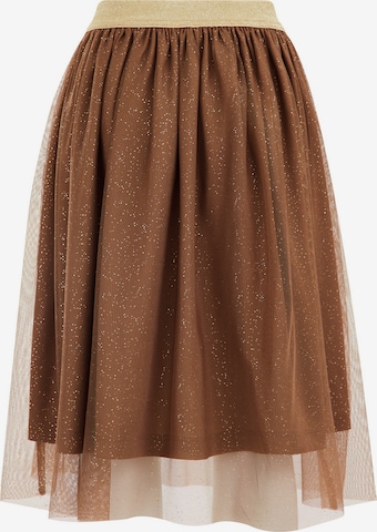 WE Fashion Skirt in Brown
