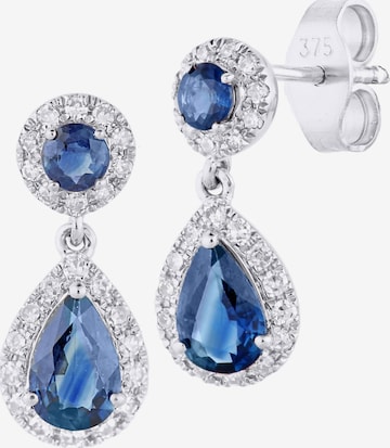 DIAMANT LETERNELNaušnice - srebro boja: prednji dio