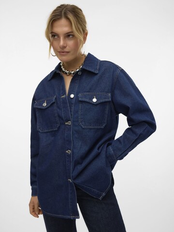 VERO MODA Bluse 'Naya' i blå