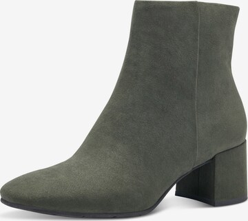 MARCO TOZZI Ankle Boots in Green: front