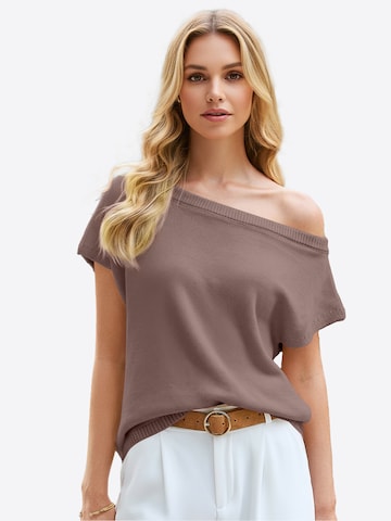 Imily Bela Pulóver - barna: elől