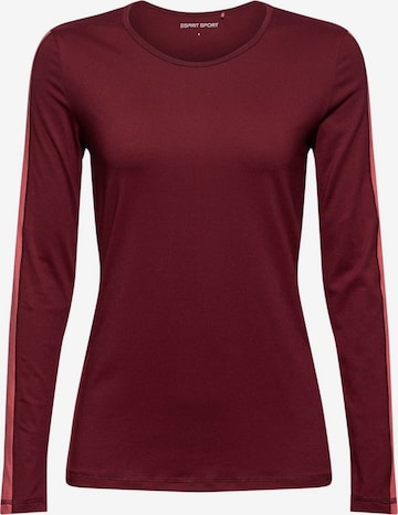 ESPRIT SPORT Performance Shirt in Red: front