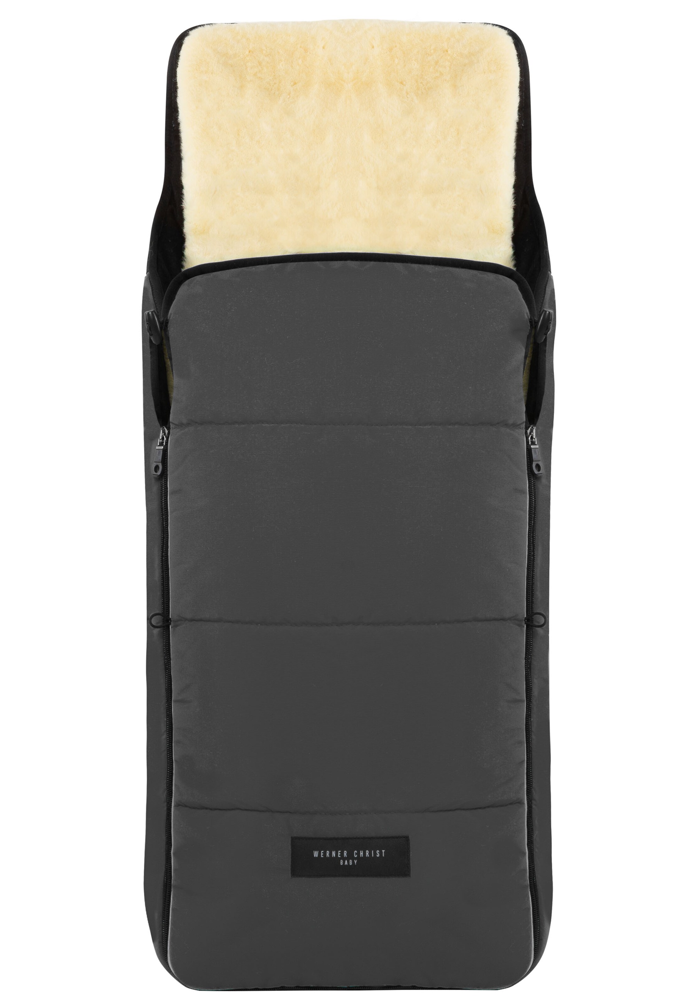 Werner Christ Baby Kinderwagen accessoires 'CORTINA' in Grijs: voorkant