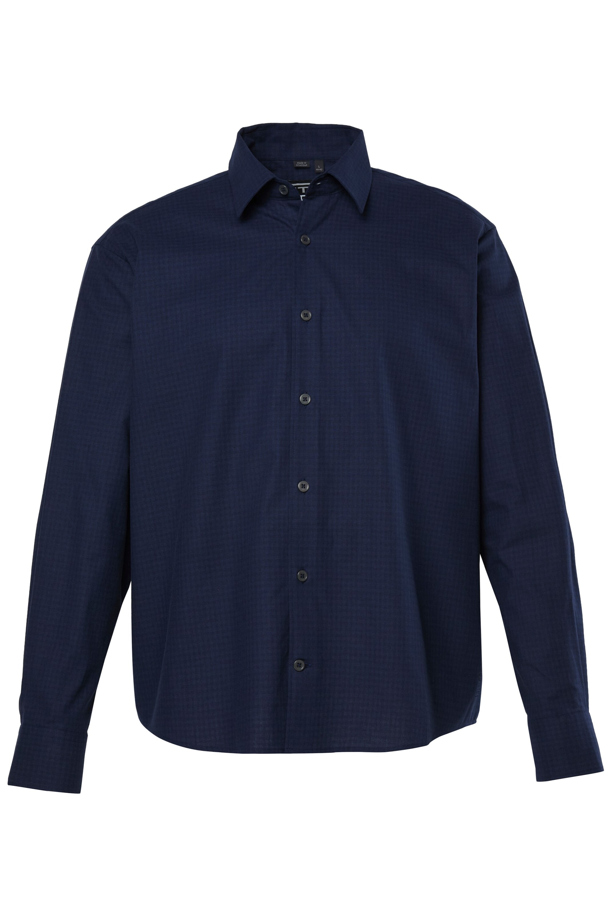 STHUGE Regular fit Overhemd in Blauw: voorkant