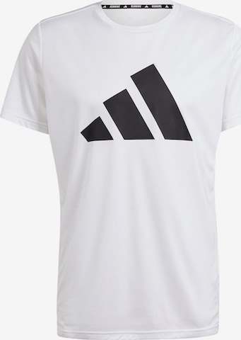 Maglia funzionale 'Run It' di ADIDAS PERFORMANCE in bianco: frontale