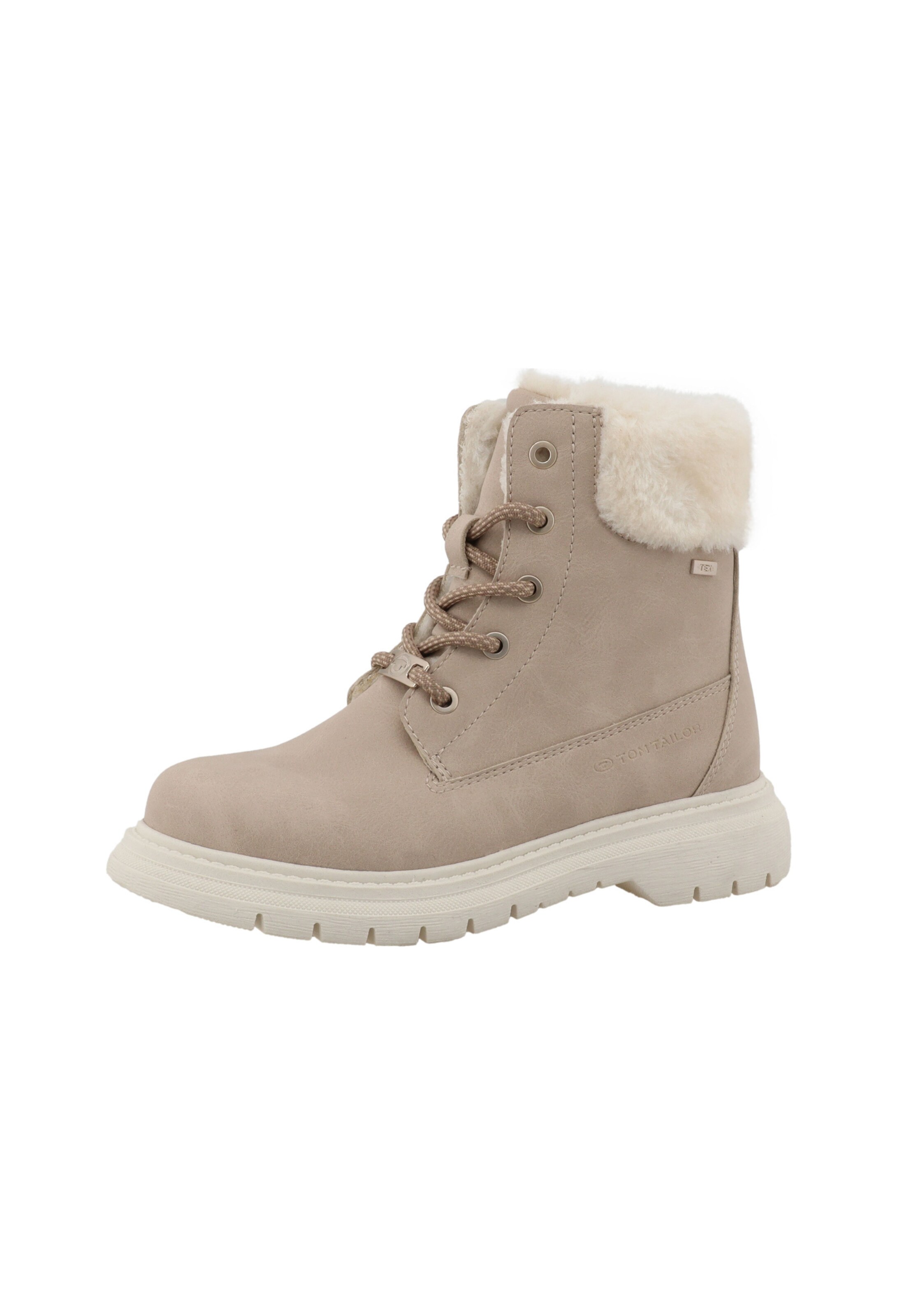 TOM TAILOR - Bota em bege: frente