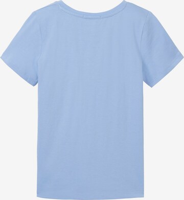 TOM TAILOR T-Shirt in Blau