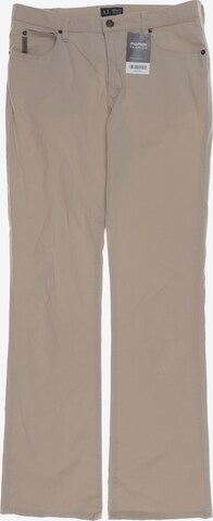 Armani Jeans Pants in XL in Beige: front