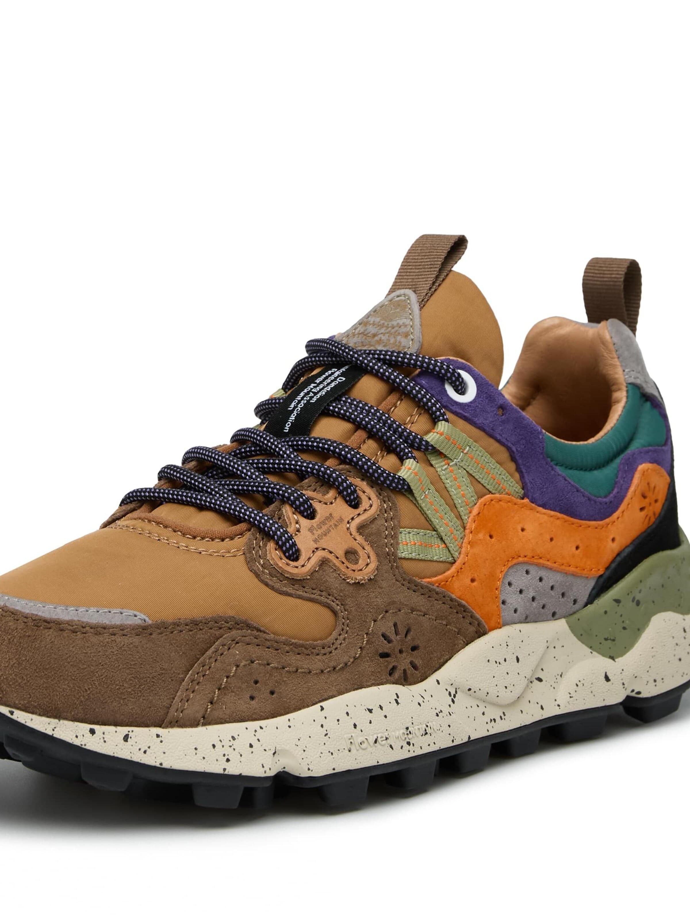 Flower Mountain Sneaker low 'YAMANO 3 UNI' in Braun