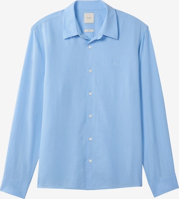 Coupe regular Chemise Calvin Klein en bleu : devant