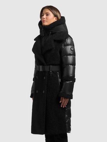 khujo Winter Coat 'Kalmia2' in Black