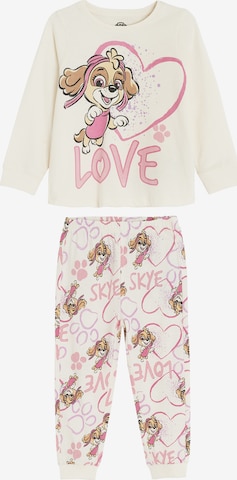 balta Cool Club Miego kostiumas: priekis