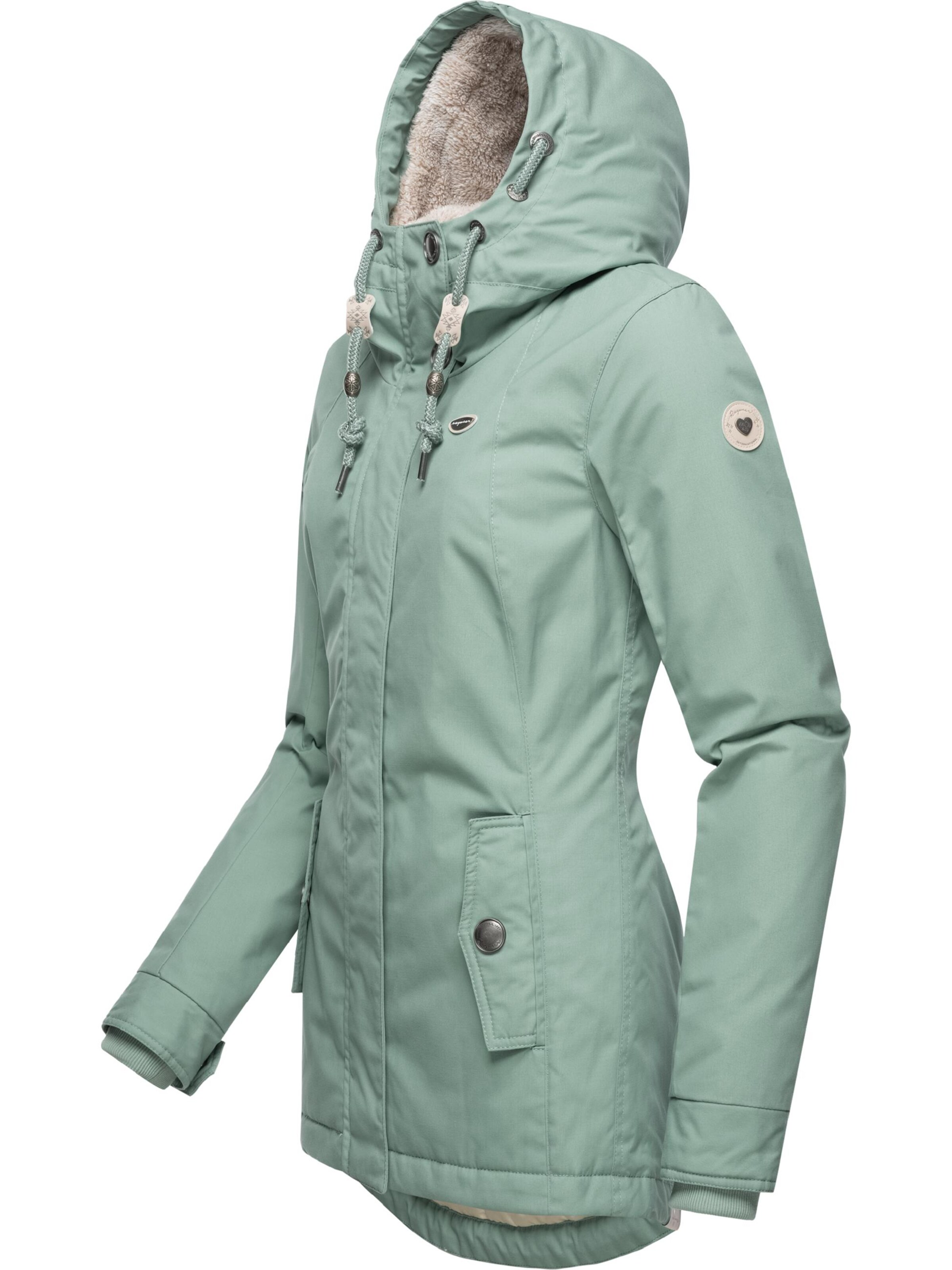 Ragwear Winterjas 'Monade' in Groen