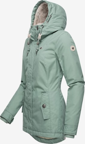 Ragwear Winterjacke 'Monade' in Grün