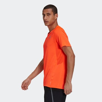 T-Shirt fonctionnel ADIDAS SPORTSWEAR en rouge