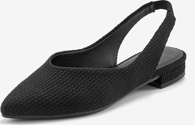 LASCANA Otvorene balerinke u crna, Pregled proizvoda