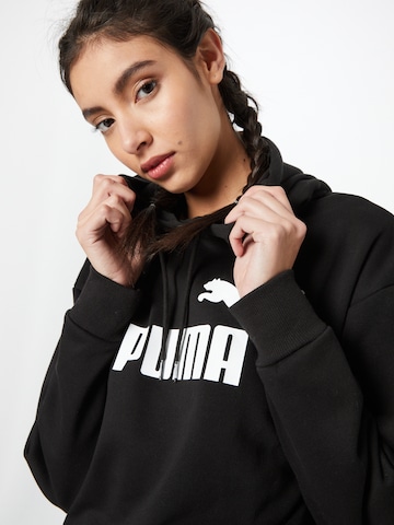 PUMA Sportovní mikina – černá