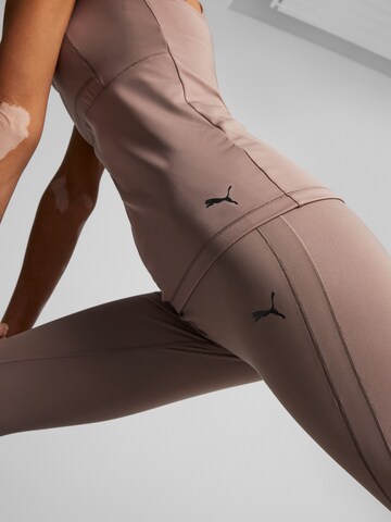 Skinny Pantalon de sport PUMA en violet