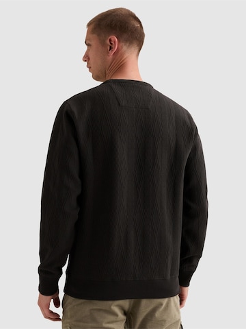 Felpa 'Sweatshirt with allover jacquard pattern and badge' di PME Legend in grigio