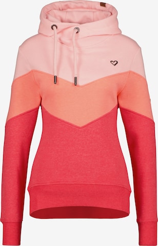 Alife and Kickin Sweatshirt 'StellaAK' in Pink: predná strana