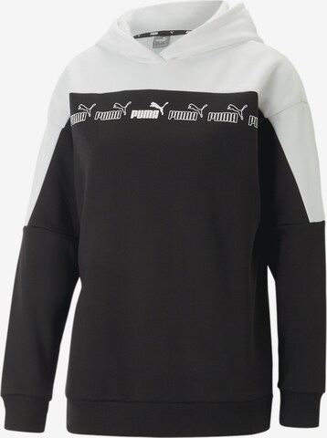 Sweat-shirt PUMA en noir : devant