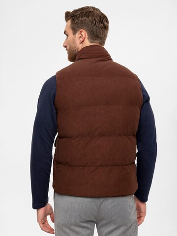 Gilet Antioch en marron