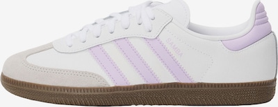 ADIDAS ORIGINALS Tennarit 'SAMBA' värissä vaaleanharmaa / laventeli / valkoinen, Tuotenäkymä
