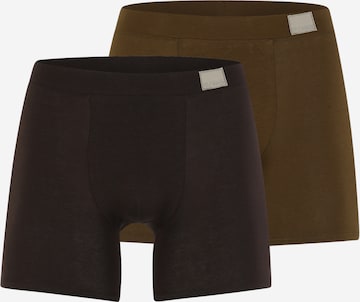 SLOGGI Boxer shorts 'men GO Natural H' in Brown: front