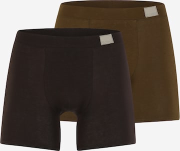 SLOGGI Boxershorts 'men GO Natural H' in Braun: predná strana