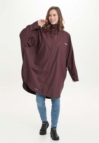 Weather Report Raincoat 'FLAME' in Red