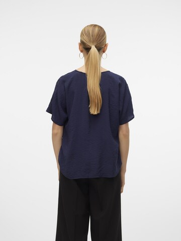 VERO MODA Bluse 'AVERY' i blå