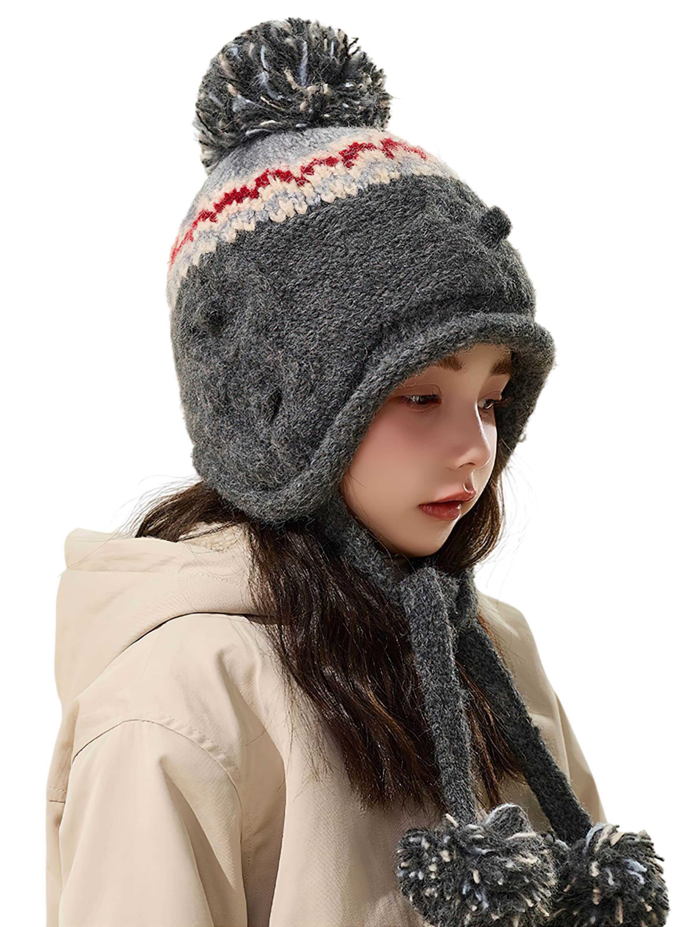 Magicshe Beanie in Grey