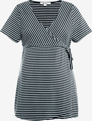 Ulla Popken Shirt in Blauw: voorkant