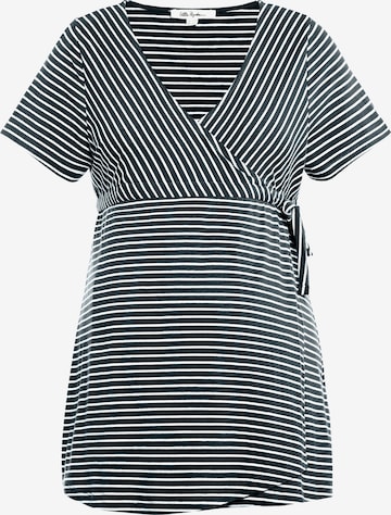 Ulla Popken Shirt  (GOTS) in Blau: predná strana