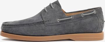 Kazar Mokassin in Grau: Vorderseite