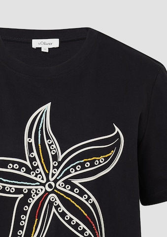 s.Oliver Shirt in Zwart
