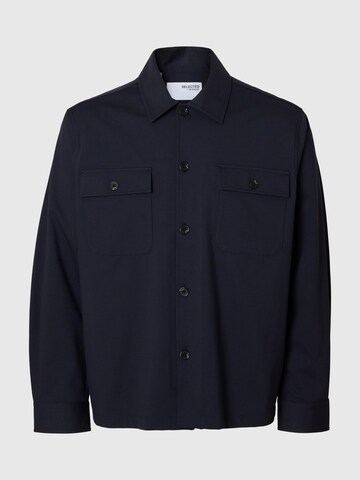 SELECTED HOMME Regular fit Overhemd in Blauw: voorkant