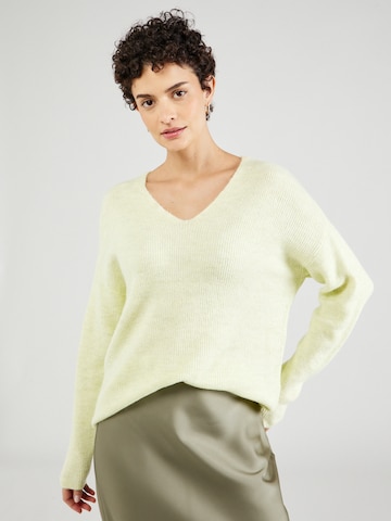 VERO MODA Sweater 'LEFILE' in Yellow: front